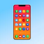 illustration d'un téléphone mobile de type smartphone 